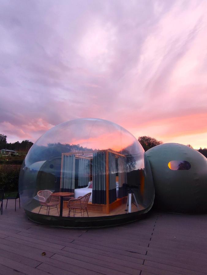 Hotel Luzada Glamping Burbujas - Designed For Adults Juances Exteriér fotografie